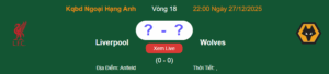 Soi Kèo Liverpool vs Wolverhampton